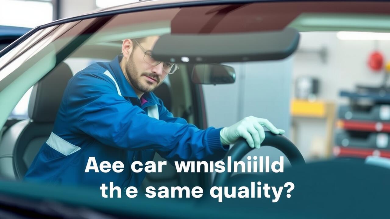 Are all car windshields the same quality?