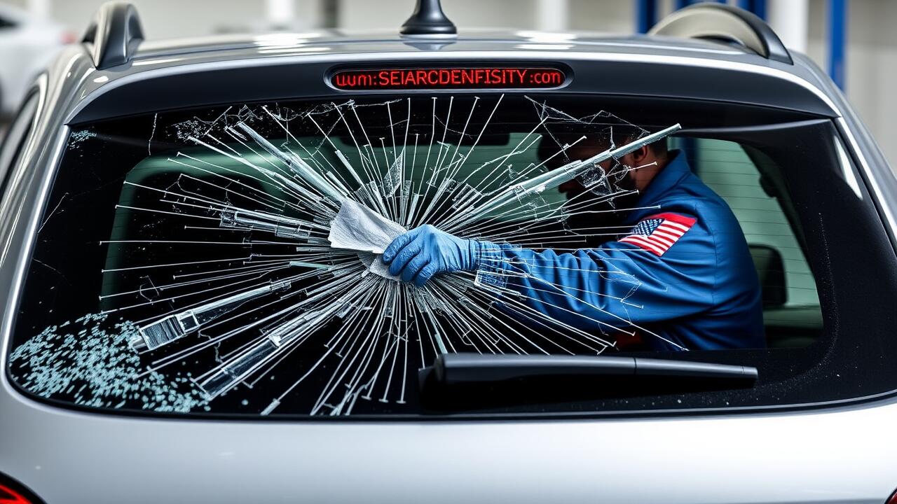 Can a car's rear glass break on its own?