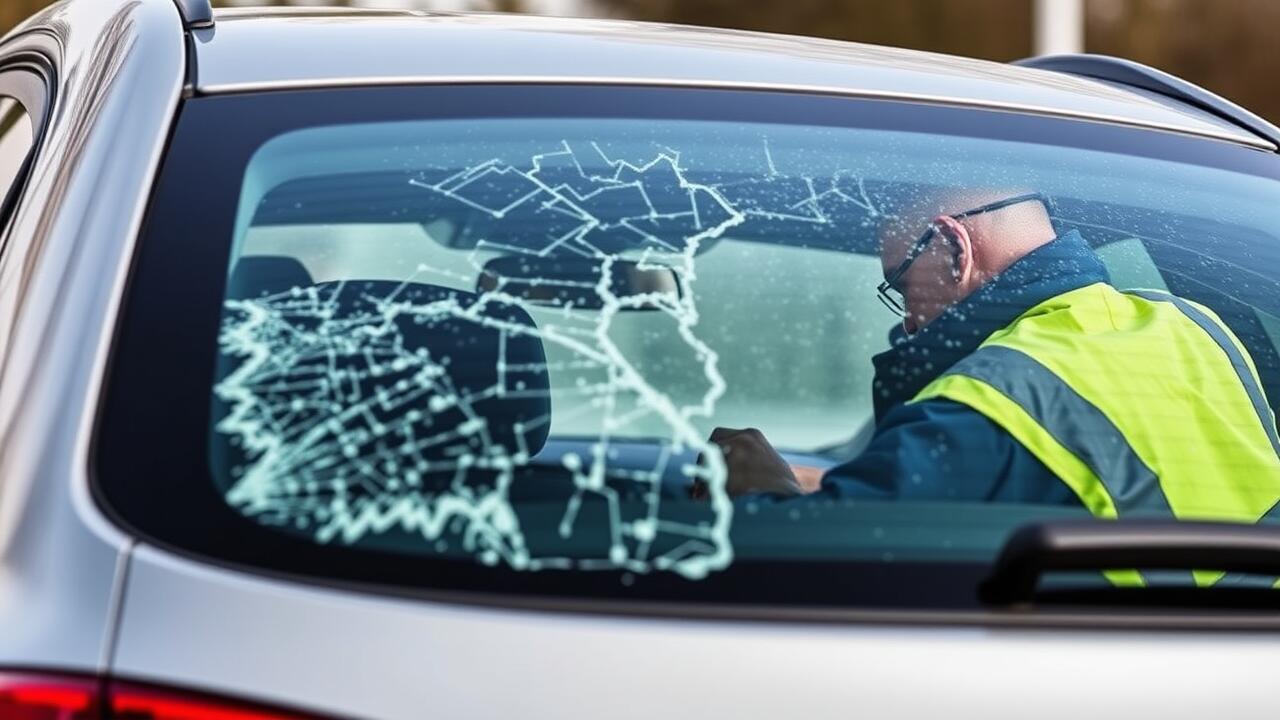 Can I drive a car with a broken back window?