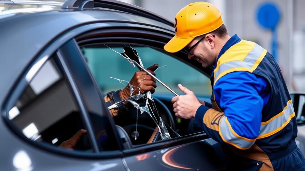 Can I drive my car with a broken rear window?