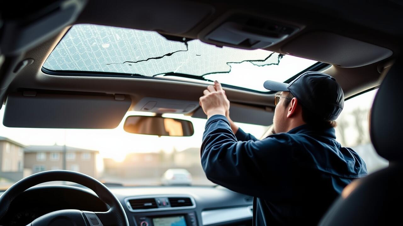 Can you drive with a broken sunroof?