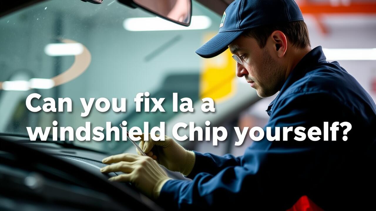 Can you fix a windshield chip yourself?