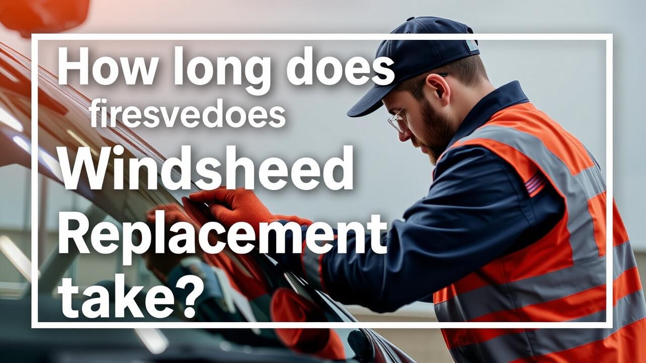 How long does windscreen replacement take?