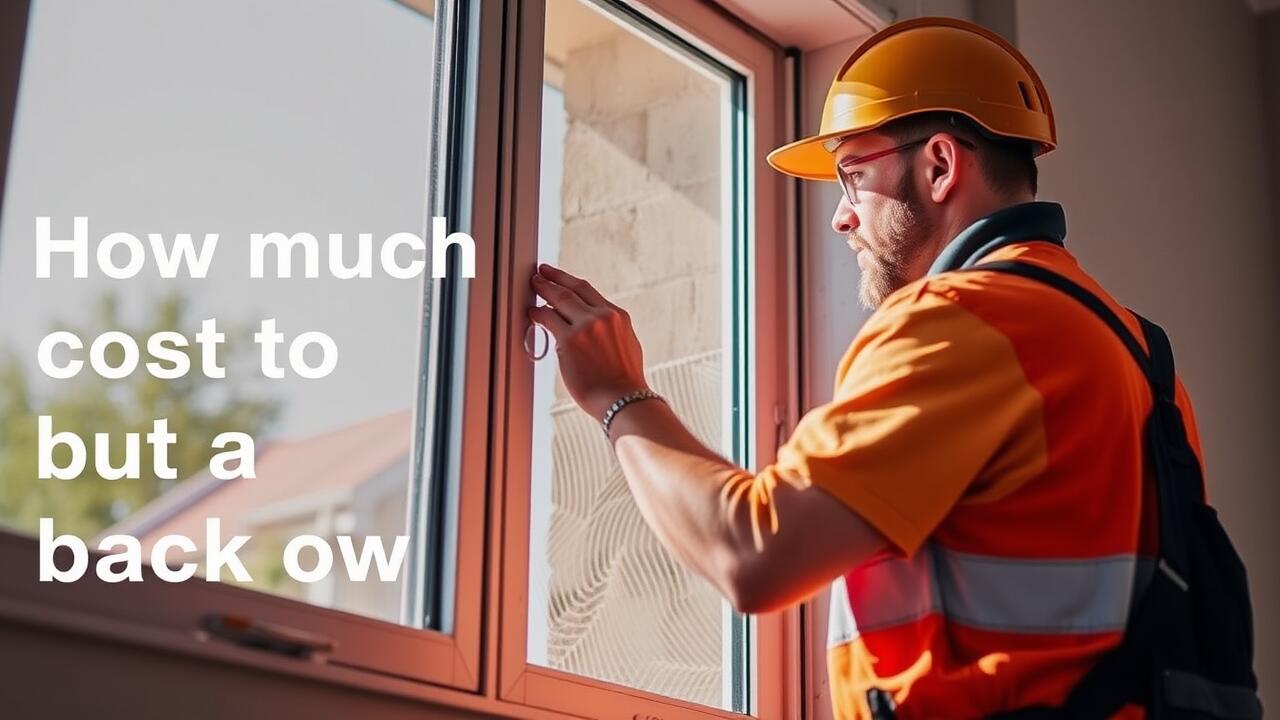 How much does it cost to put a window back on track?