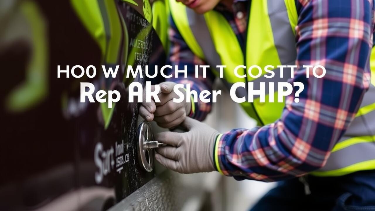 How much does it cost to repair a stone chip?