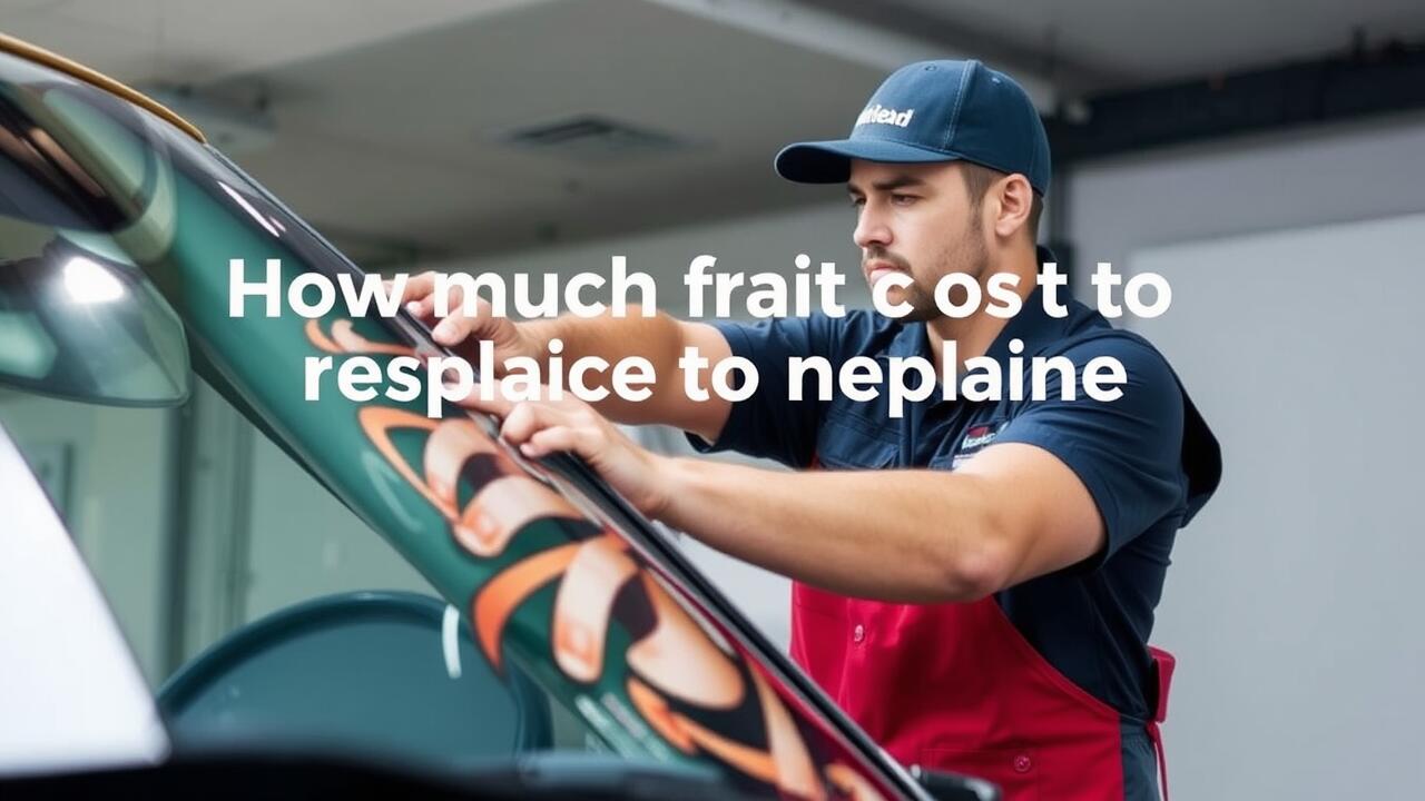 How much does it cost to replace a windscreen in Australia?