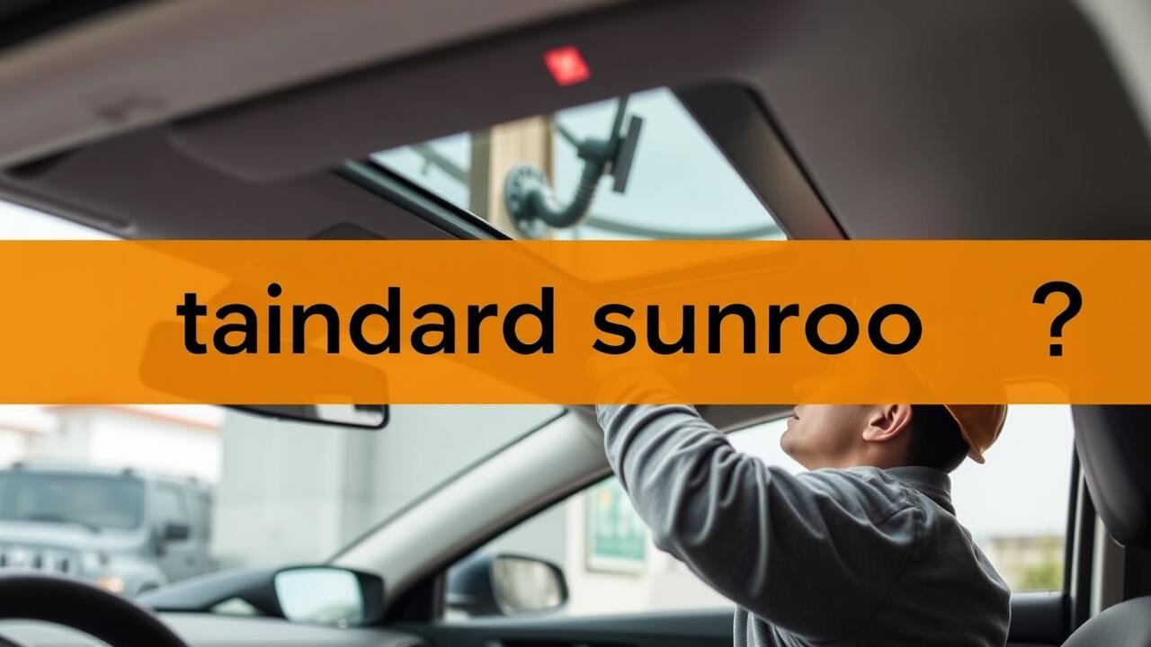 How much is a standard sunroof?