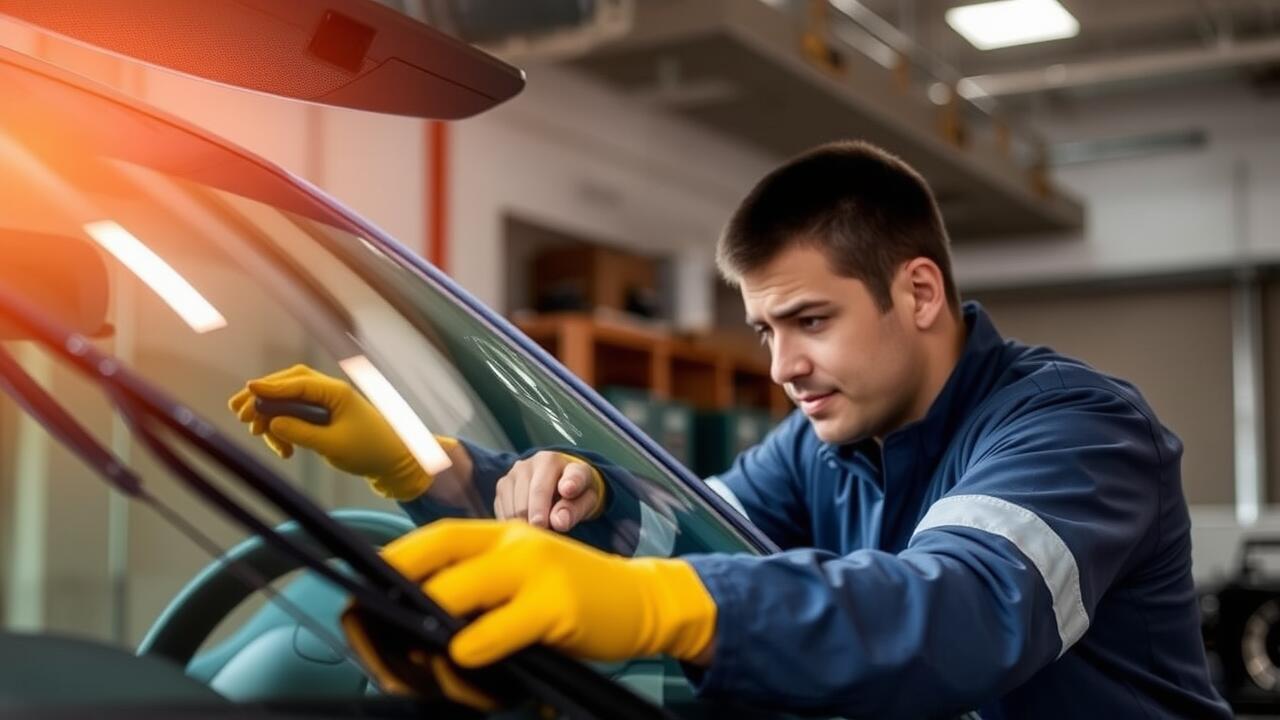 How to fix tiny chips in windshield?