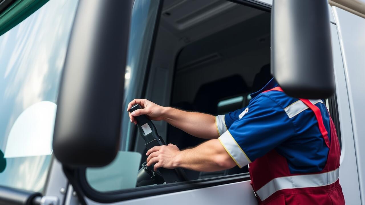 How to maintain your truck windscreen after replacement