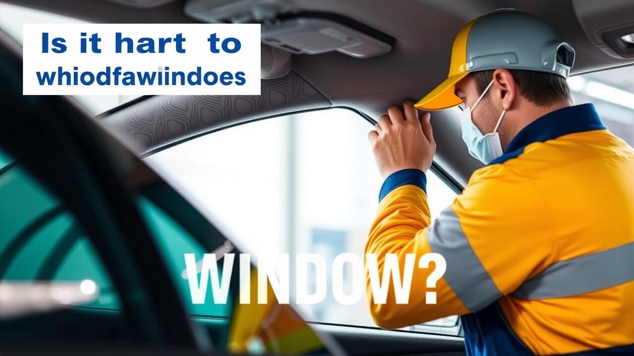Is it hard to replace driver side window?