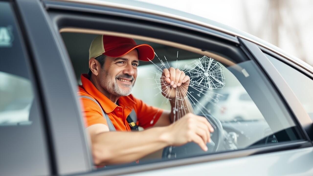 Is it illegal to drive around with a cracked window?