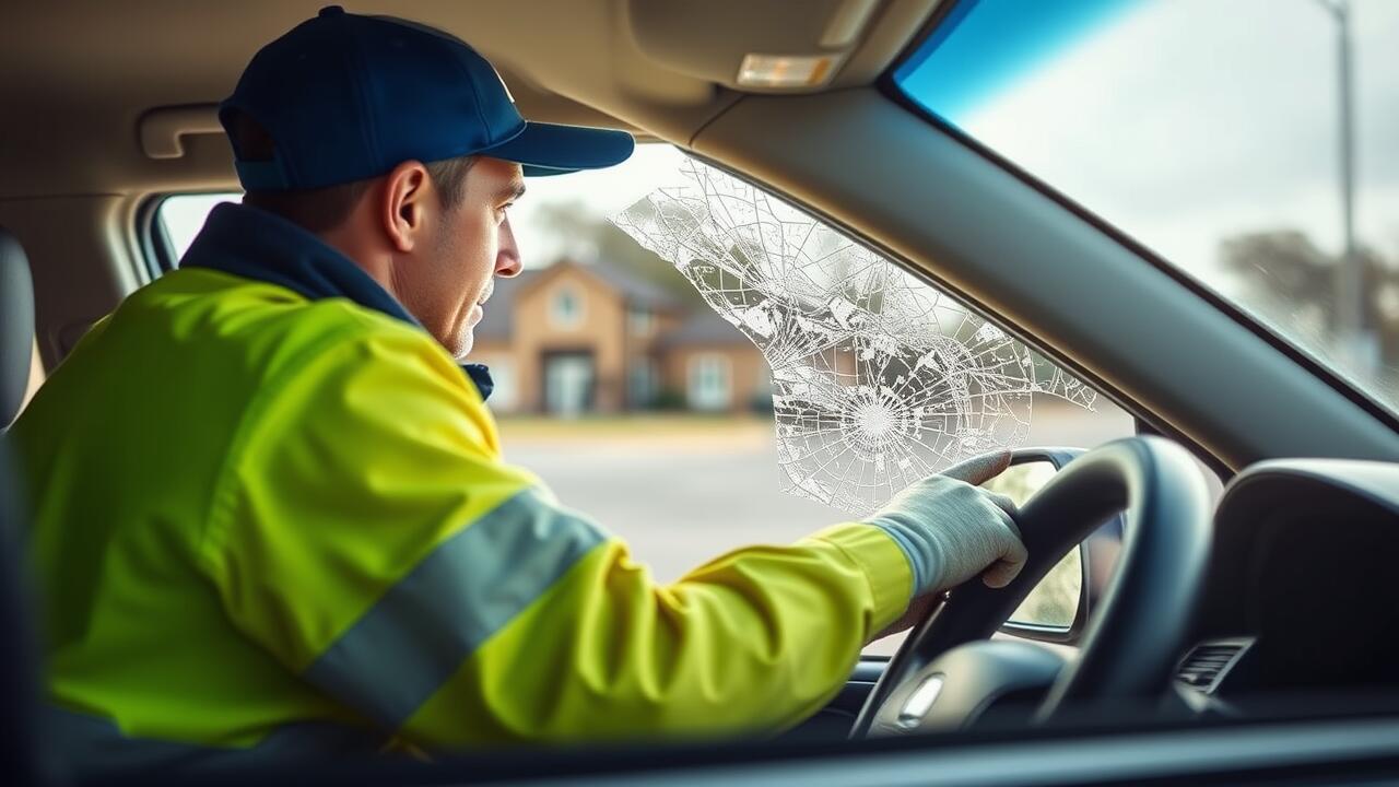 Is it illegal to drive with a broken side window in Australia?