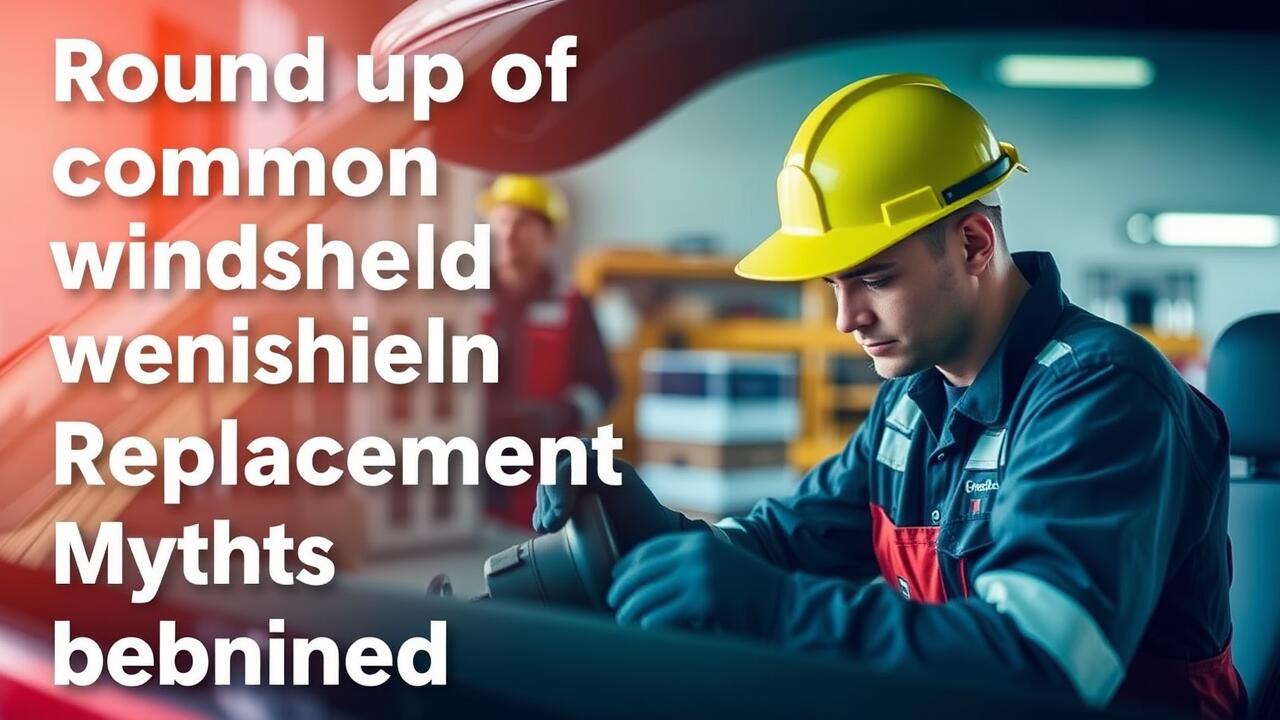 Round up of common windshield replacement myths debunked