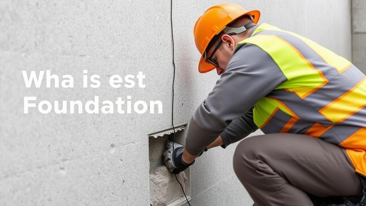 What is the best foundation crack repair?