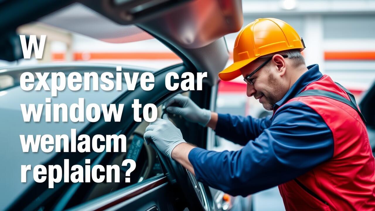 What is the most expensive car window to replace?
