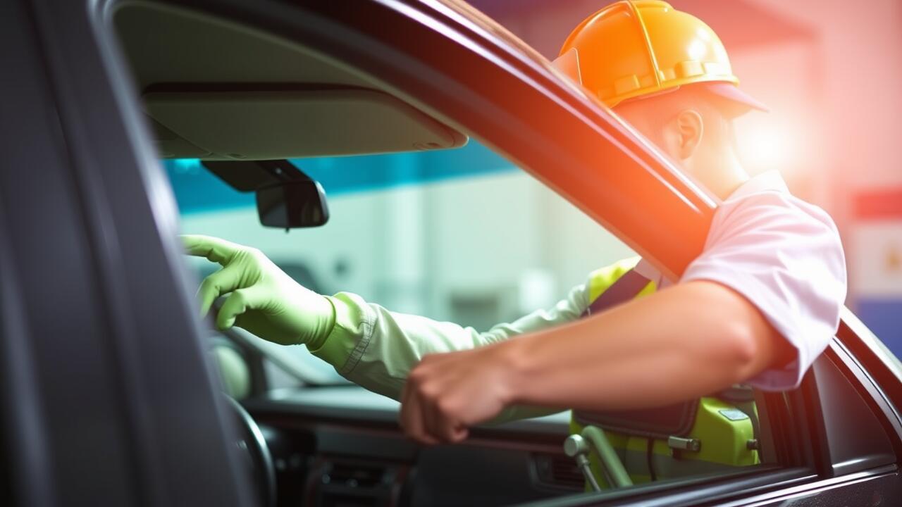 What is the name of the side window of a car?