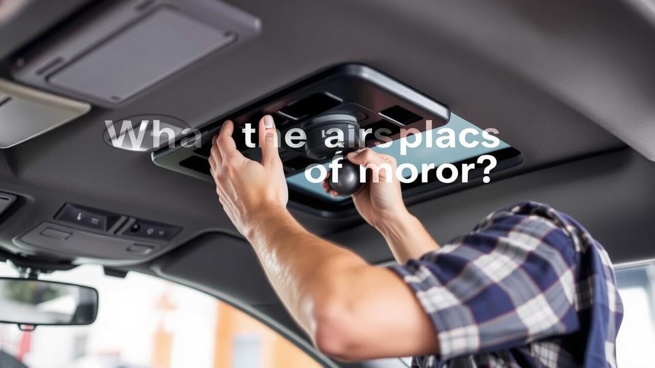 What is the process for replacing a sunroof motor?