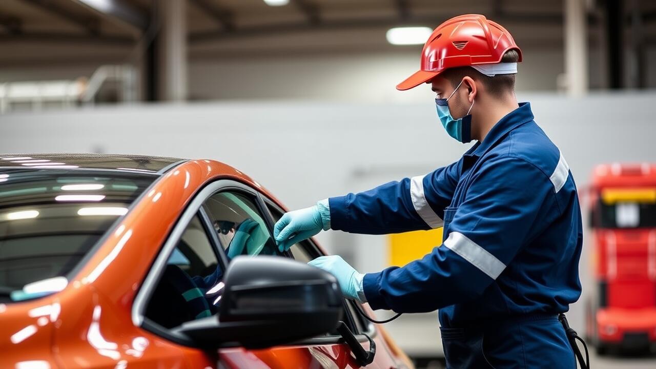 What is the window on the side of a car called?
