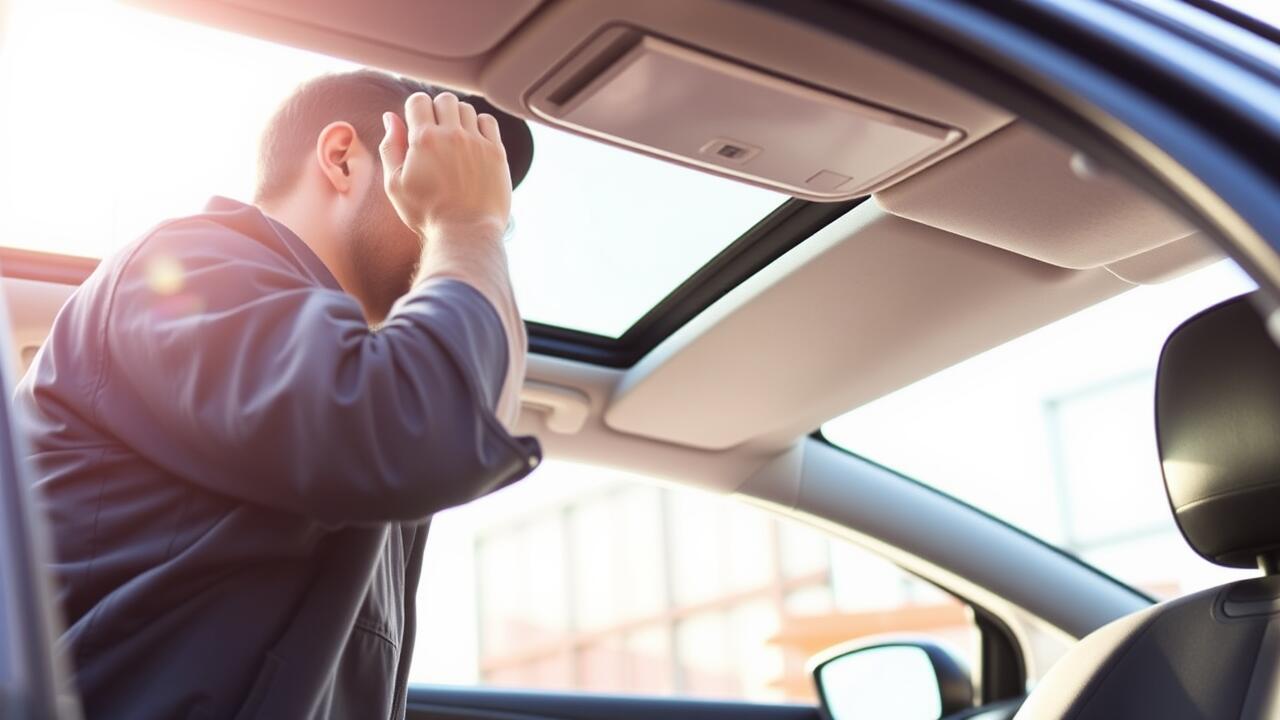 What to do if your sunroof makes strange noises?