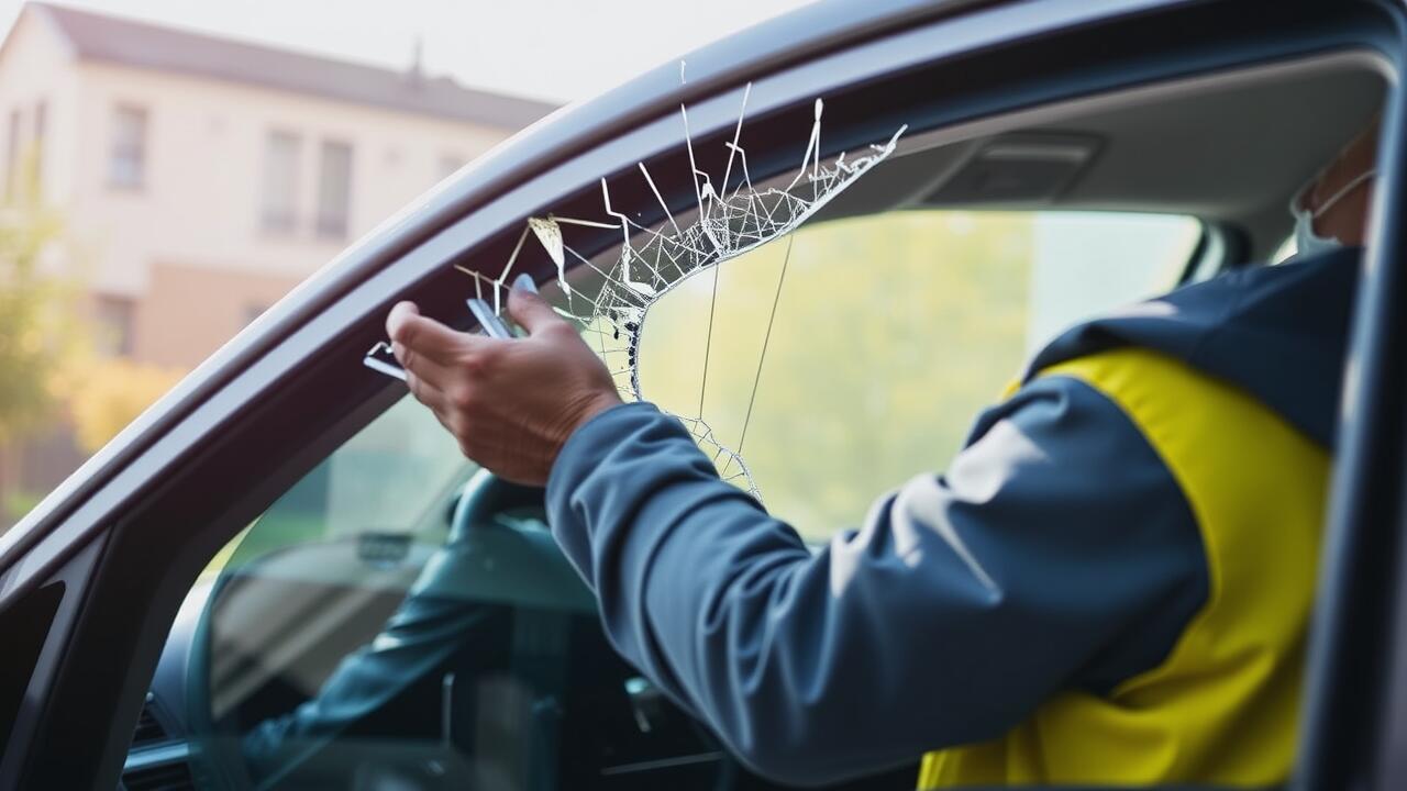 What to do when rear window is broken?