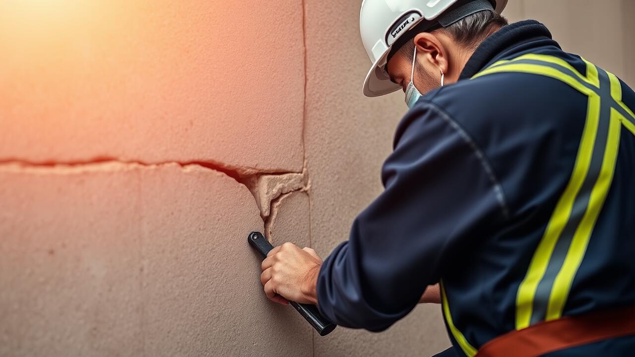 Which is the most common method of crack repair?