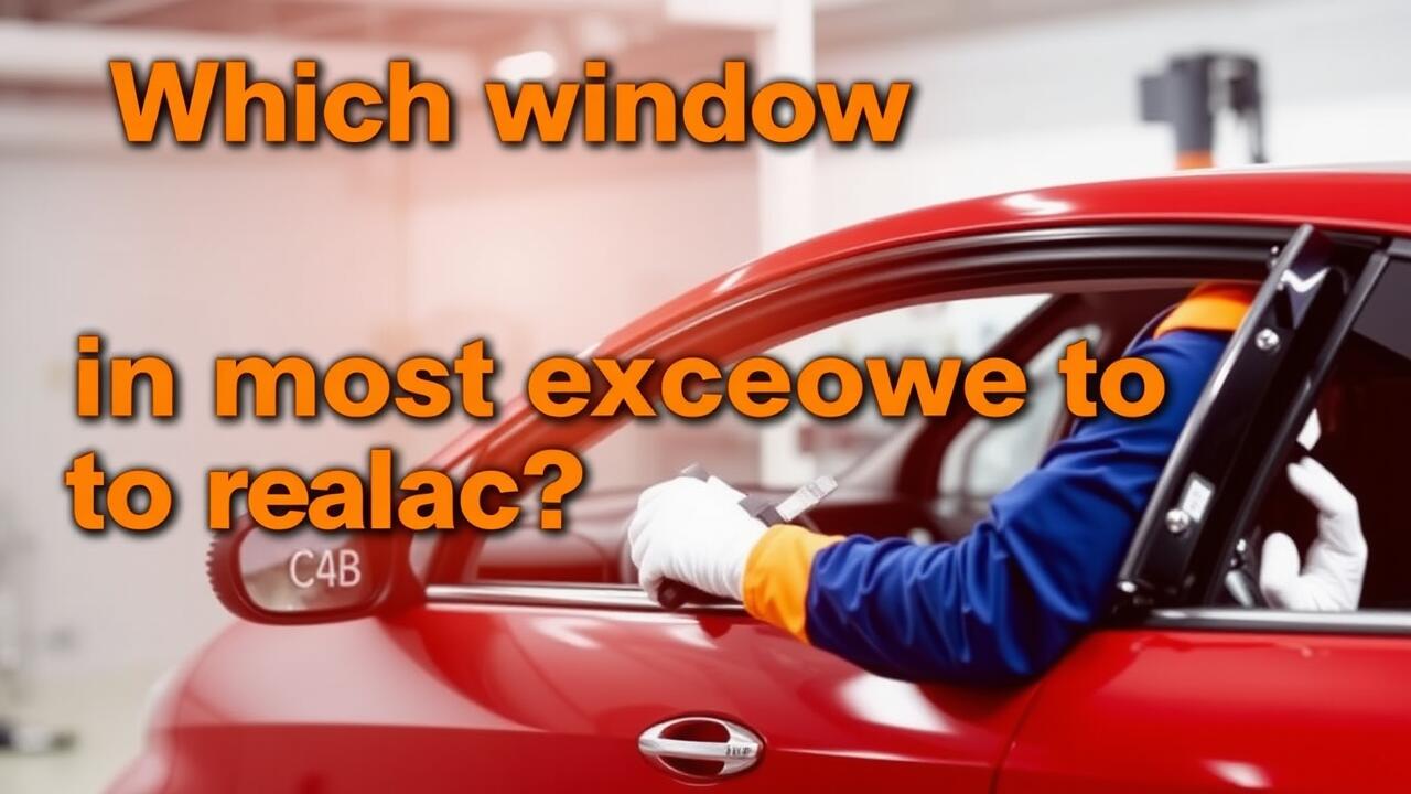 Which window on a car is most expensive to replace?