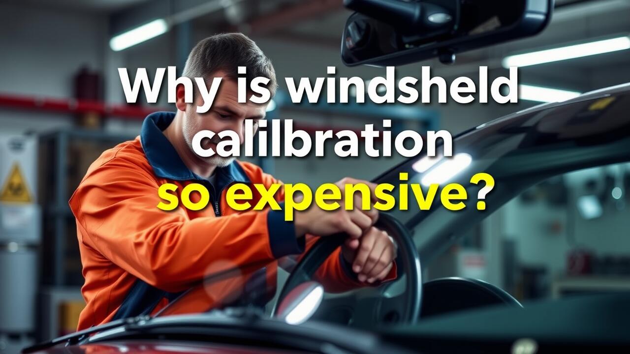 Why is windshield calibration so expensive?