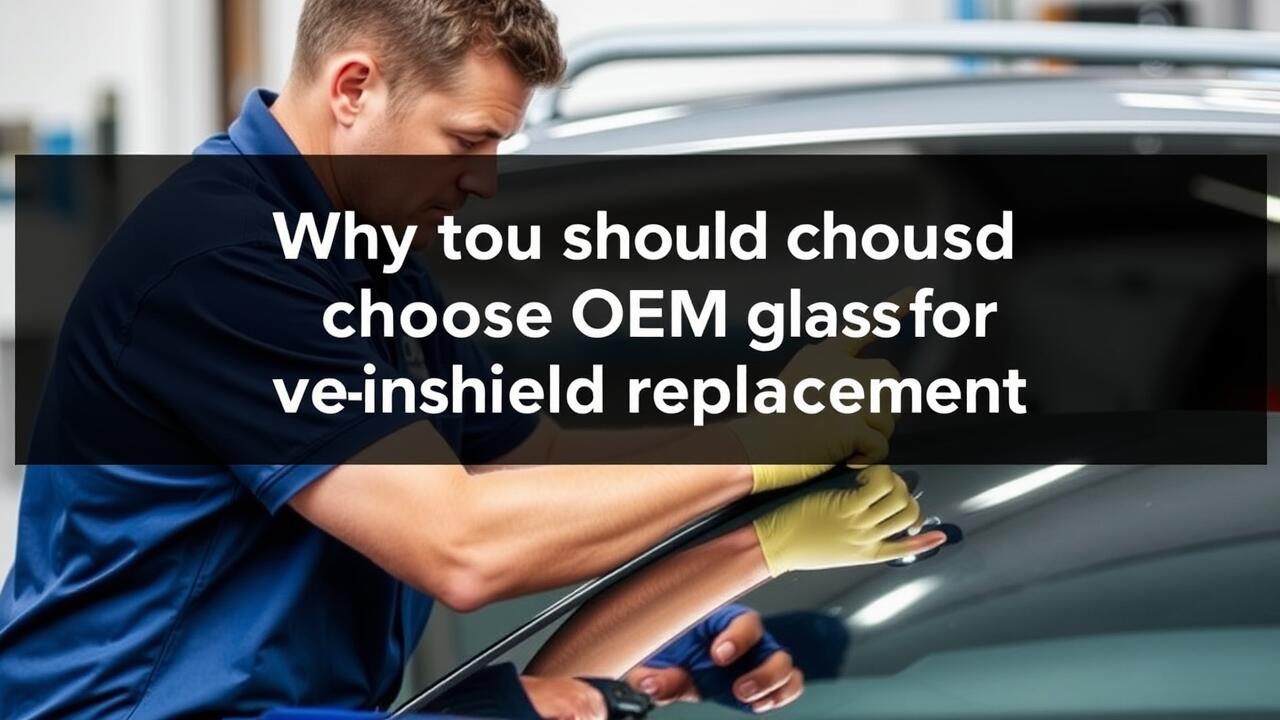 Why you should choose OEM glass for windshield replacement