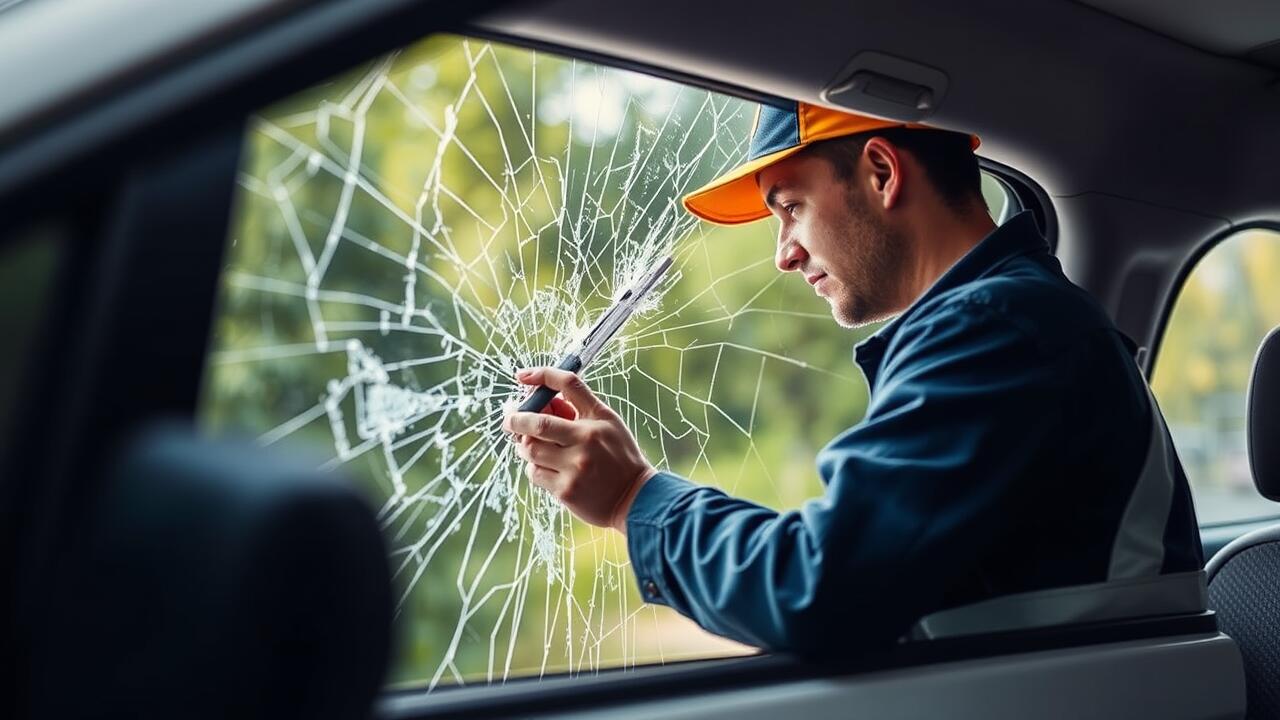 Will a cracked side window shatter?